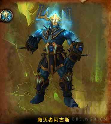 魔獸世界7.3.5最終之戰：六泰坦神力加持腳男大戰寂滅者阿古斯