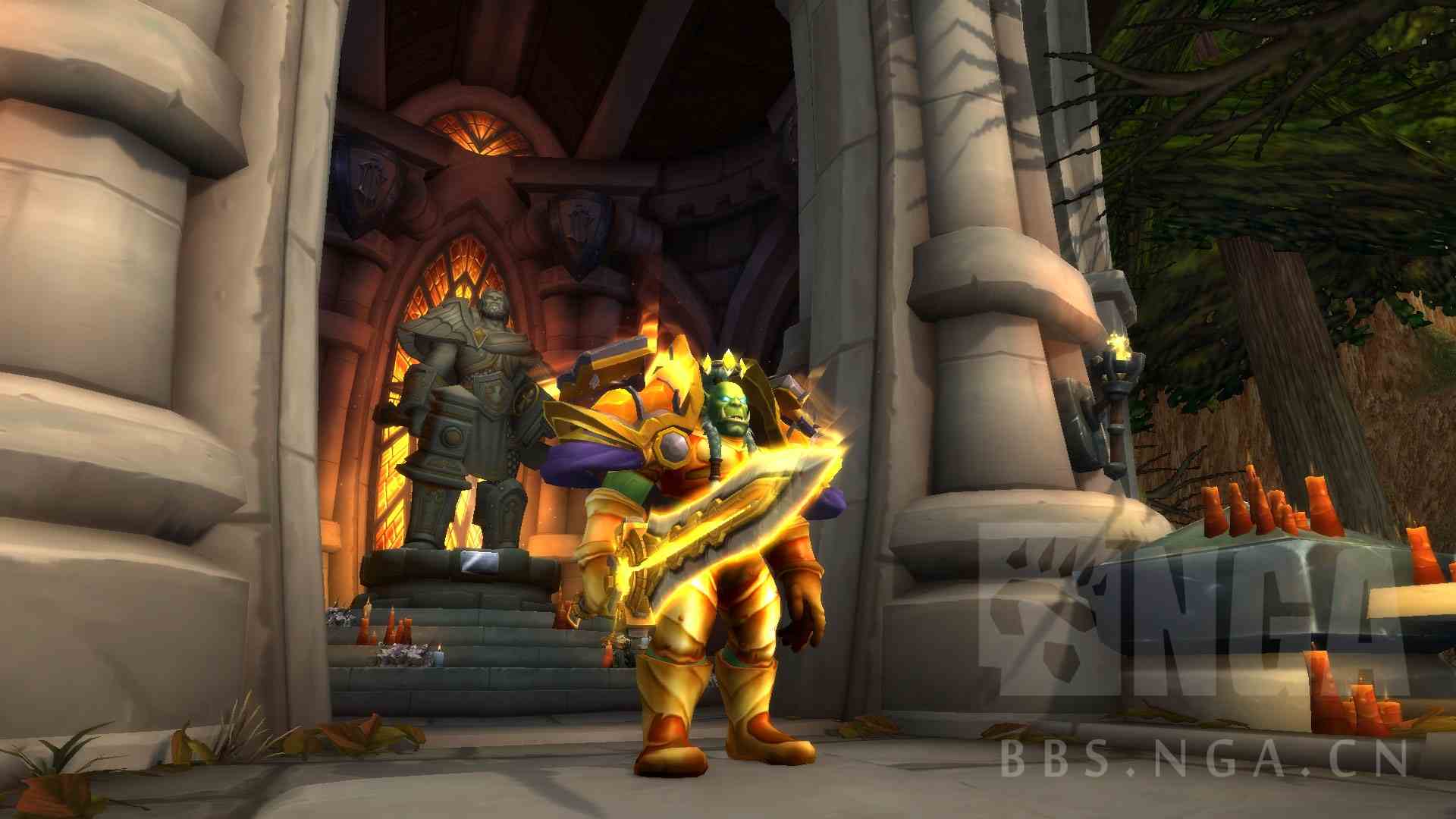 《魔獸世界》板甲幻化：艾澤拉斯世界回頭率100%你值得擁有