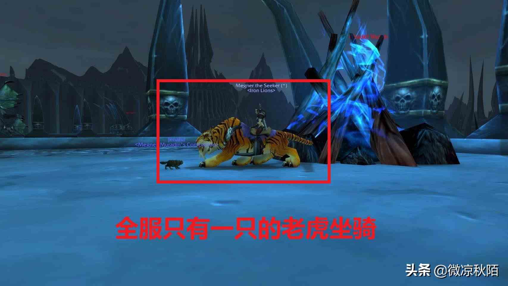 魔獸世界：絕版“老虎”坐騎回歸？全服唯一，歐皇也沒有的坐騎