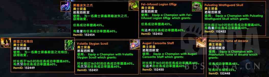 魔獸7.3PTR：隨從相關的新任務獎勵以及阿古斯精英小隊