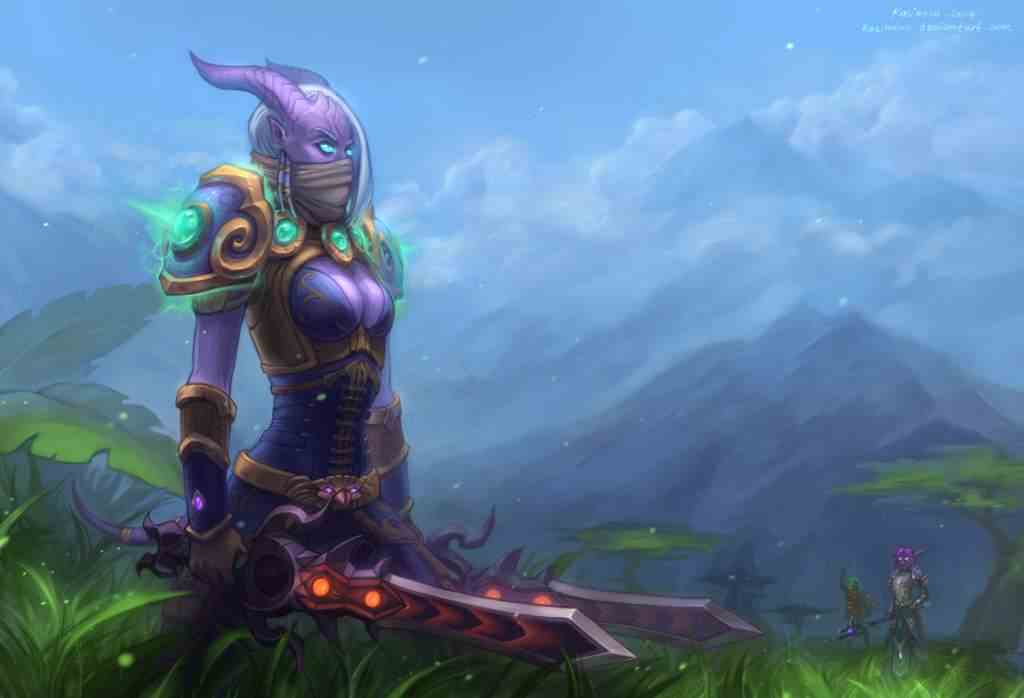 魔獸世界：最適合獨狼玩家的職業，這個種族天賦太好了，攻守兼備