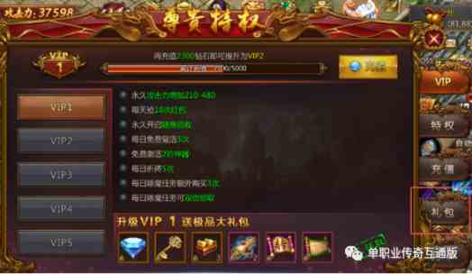 龍城傳奇前期小攻略 熱血單職業(yè)手游龍城傳奇前期小禮包和人物技能