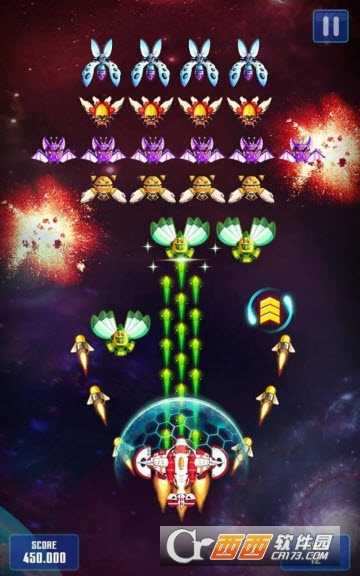 銀河攻擊-太空射擊游戲app截圖2