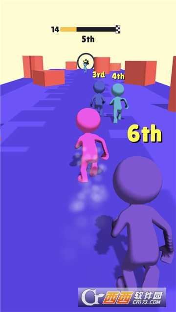 空中速降賽跑3D安卓版截圖1