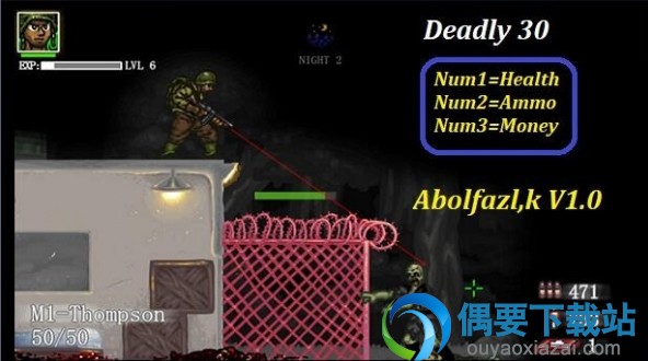 致命30修改器下載 v1.0支持無限生命_無限彈藥修改