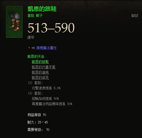 暗黑3凱恩套裝,暗黑3凱恩套圖紙